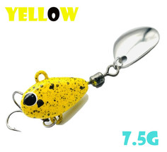 Тейл-Спиннер Uf-Studio Hurricane 7.5g #Yellow