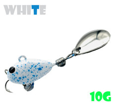 Тейл-Спиннер Uf-Studio Hurricane 10g #White