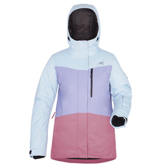 Куртка Rosomaha Анжа 48 RU Голубой/розовый/фиолетовый