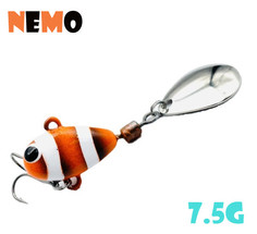 Тейл-Спиннер Uf-Studio Hurricane 7.5g #Nemo