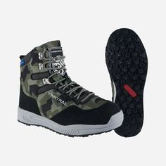 Забродные ботинки для вейдерсов Sportsman резина подошва 5198CamoArmy-40_N Finntrail