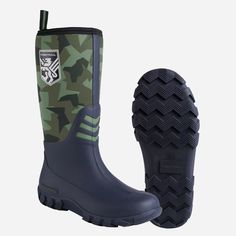 Резиновые сапоги Finntrail зеленый 41 7516CamoArmy-