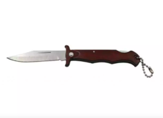 Нож складной коричневый (1200) No Brand