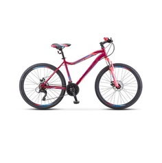 Велосипед STELS Miss-5000 MD V020 (2022), горный (взрослый), рама 18", колеса 26", фиолето