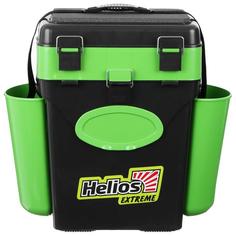 Ящик зимний Helios FishBox 10 л, цвет зелёный
