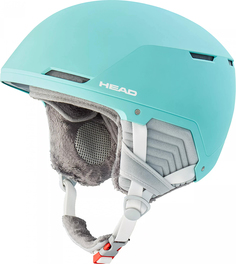 Горнолыжный шлем Head Compact Pro W turquoise 22/23, m/l, голубой