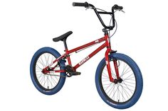 Велосипед Stark Madness BMX 1 (2024) красный/серебристый/темно-синий 9"