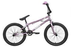 Велосипед Stark Madness BMX 2 (2024) фиолетово-серый/перламутр/черный 9"