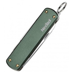 Нож складной многофункциональный Xiaomi NexTool Multifunction Knife NE0143 зеленый No Brand