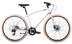 Велосипед BEARBIKE Perm (700C 8 ск. рост. 500 мм) 2020-2021, белый, 1BKB1C188006