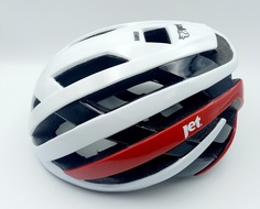 Шлем JET HAWKER, White/Red, L/XL