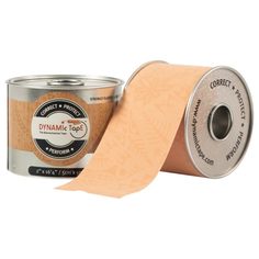 Биомеханический тейп Dynamic Tape 5см x 5м, Бежевый с бежевым тату