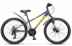 Велосипед STELS Navigator-400 MD 2022 F010 12" серый-красный