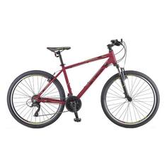 Велосипед Stels Navigator-590 V 26" K010 16", бордовый/салатовый (LU089787)