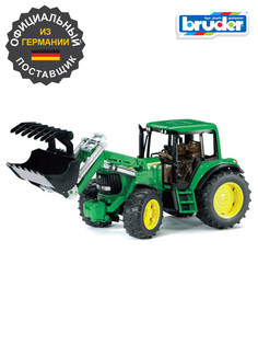 Трактор Bruder John deere 6920 с погрузчиком