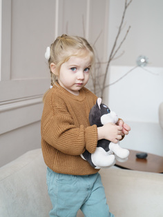 Джемпер детский Funny Bunny 174104, коричневый, 80