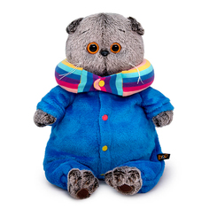 Мягкая игрушка BUDI BASA Кот Басик в спальном комбинезоне Ks30-211 Basik&Co