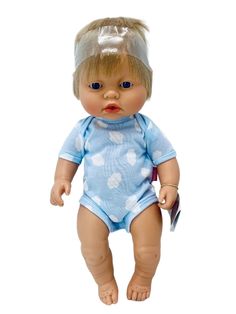 Кукла BERJUAN виниловая 38см Newborn 17056