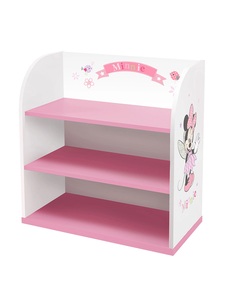 Стеллаж детский Polini kids Disney baby 810 Минни-Маус Фея бело-розовый 70 х 35 х 73 см