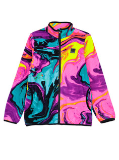Куртка трикотажная для девочек PlayToday, цветной, 128