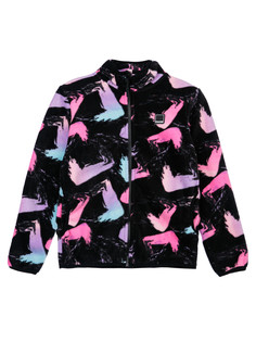 Куртка трикотажная для девочек PlayToday, цветной, 128