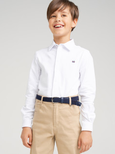 Сорочка трикотажная для мальчиков PlayToday (regular fit), белый, 146