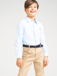 Сорочка трикотажная для мальчиков PlayToday (regular fit), светло-серый, 146