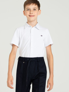 Сорочка трикотажная для мальчиков PlayToday (regular fit), белый, 170