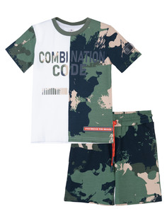 Костюм повседневный PlayToday Kids 12312296, белый, разноцветный, 110