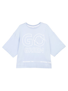 Футболка детская PlayToday 12326005, цвет голубой, размер XXL