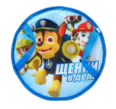 Санки-ледянки Щенячий Патруль мягкие, D 35 см, Щенки в деле 7044717 PAW Patrol