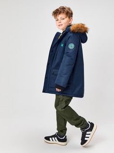 Куртка детская утепленная Acoola 20110770012, темно-синий, 134