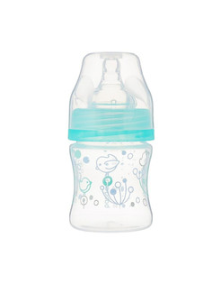 Бутылочка Babyono 120мл антикол, шир горло мята 0+