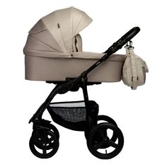 Коляска детская 2 в 1 Indigo Impulse, 01 светло-бежевый