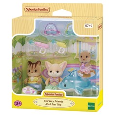 Набор Sylvanian Families Малыши и аксессуары для бассейна 5749