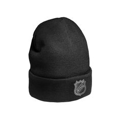 Шапка детская Atributika&Club НХЛ 59375, черный, 52-54
