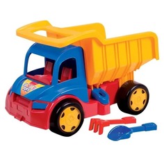 Машинка Zarrin Toys "Грузовик MineTrack 120", песочный набор, цвет сине-желтый (F1-1)