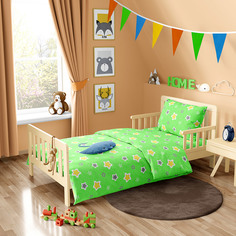 Комплект детского постельного белья Домашняя мода Звёздочки, полутораспальный