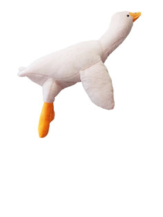 Мягкая игрушка La-LaLand Гигантский Гусь, Гусь-обнимусь, белый, 190 см