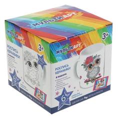 Кружка для росписи Multi Art Сова, 3+