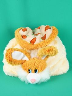 Мягкая игрушка Мэри Море Зайчик рюкзак, молочный, 29 см