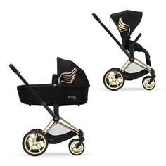 Коляска детская 2 в 1 Cybex Priam IV FE Jeremy Scott – Wings