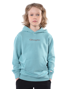 Толстовка детская Champion Hooded Sweatshirt, голубой, 140