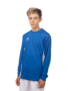 Футболка детская Umbro FIELD JERSEY LS, синий, 152