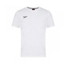 Футболка детская Speedo SPEEDO Junior Small Logo T-Shirt white, белый, 158