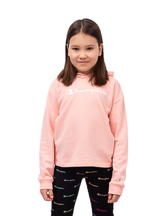 Толстовка детская Champion Hooded Sweatshirt, розовый, 164