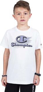 Футболка детская Champion 305332-WW001 цв. белый р. 140