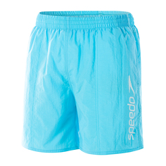 Шорты плавательные детские Speedo SPEEDO Challenge 15" Watershort, голубой, 128