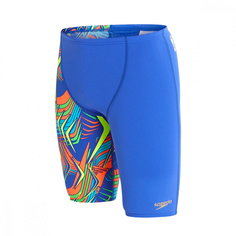 Шорты плавательные детские Speedo SPEEDO Endurance+ High Waisted Jammer, голубой, 128