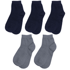 Носки детские Rusocks 5-Д-3135, синий; серый, 18-20
